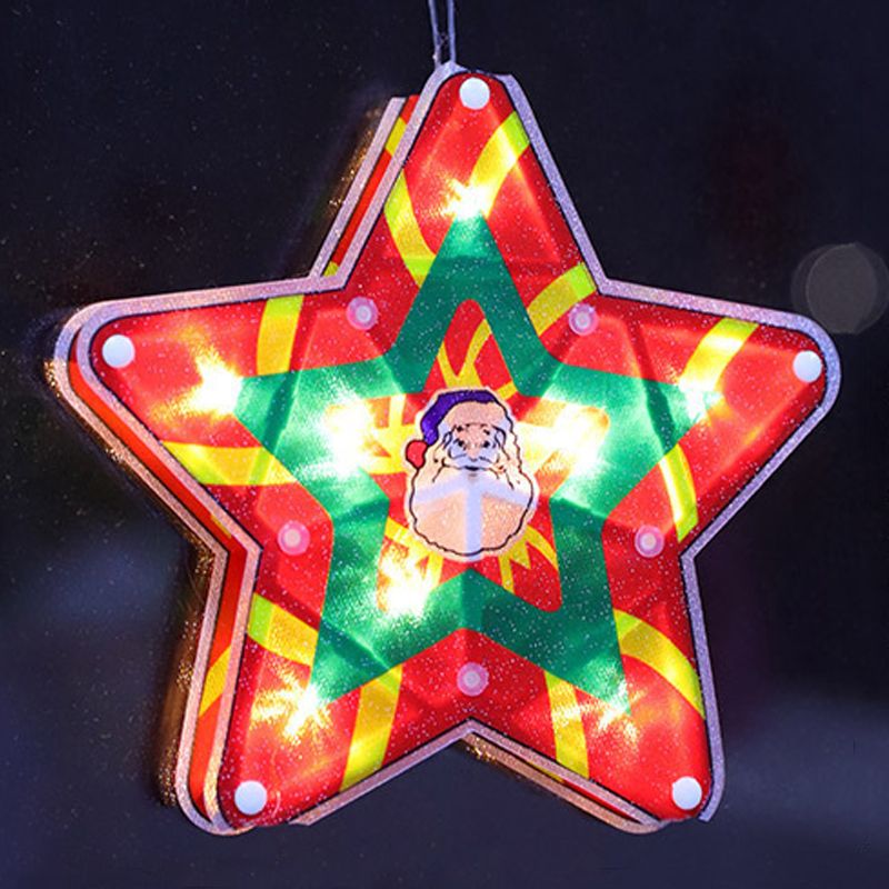 Modern Creative LED String Lights Plastic Indoor Christmas Decorative Light