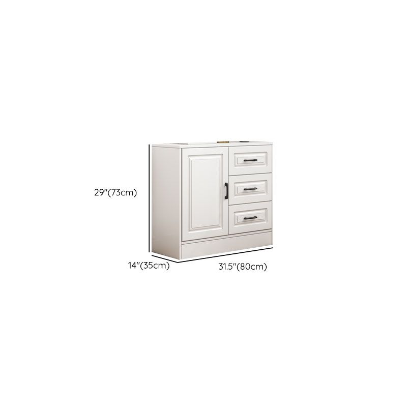 13.65-inch W Contemporary Storage Chest Manufactured Wood Dresser