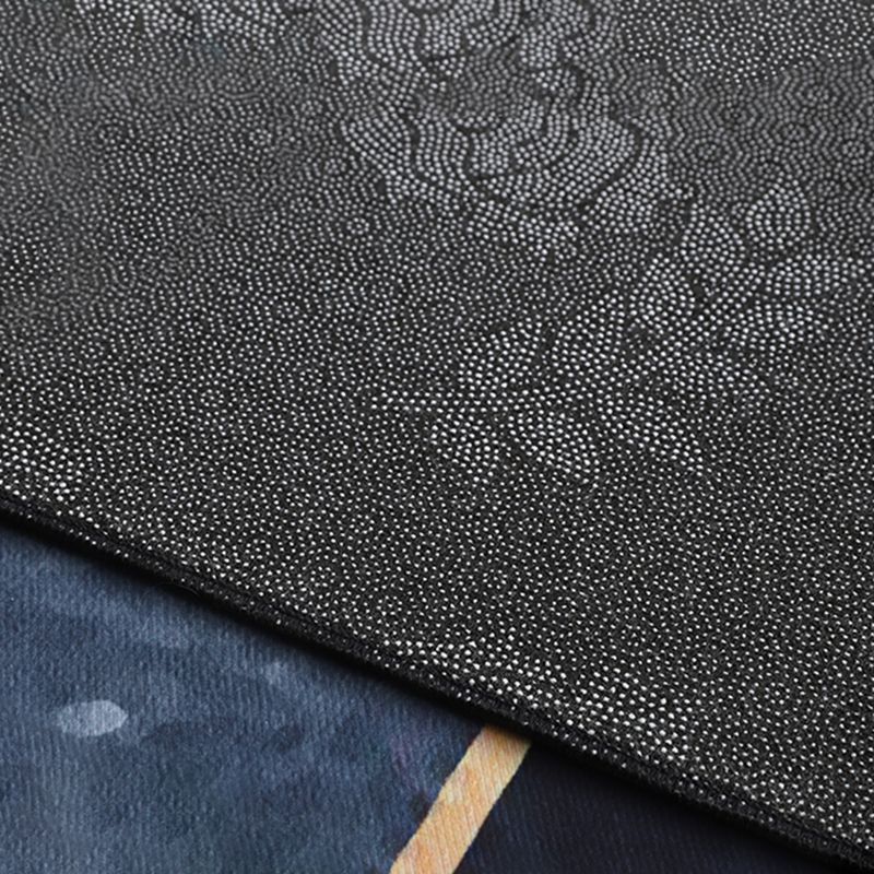 Simplicidad Área de impresión Rectángulo Alfombra alfombra alfombra de poliéster sin deslizamiento alfombra interior para sala de estar