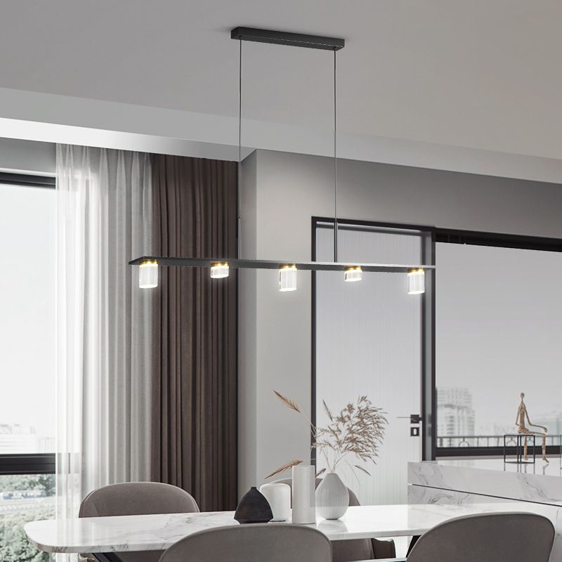 Nordic Modern Style Island Chandelier LED Island Chandelier Light for Dining Room