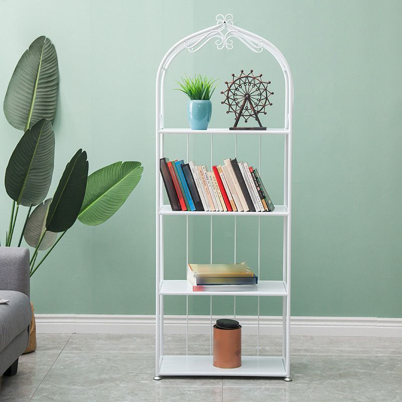 Iron Scandinavian Etagere Bookshelf Vertical Open Bookshelf for Living Room