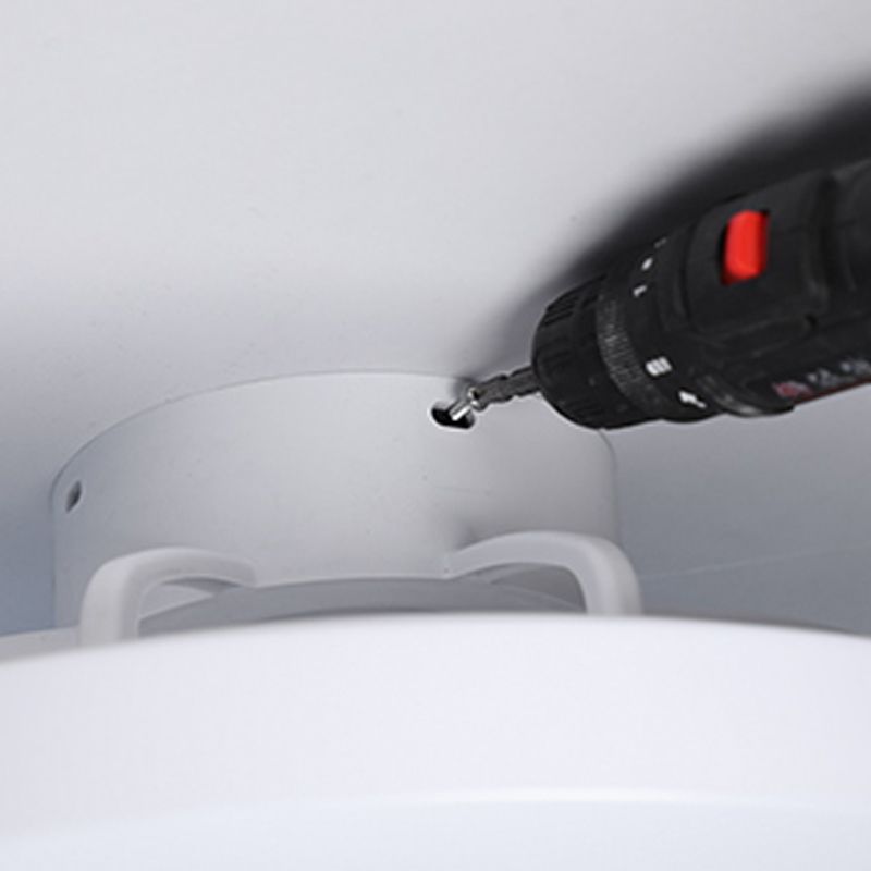 Ventola a filo a filo rotondo leggero camera da letto minimalista da letto a soffitto a soffitto