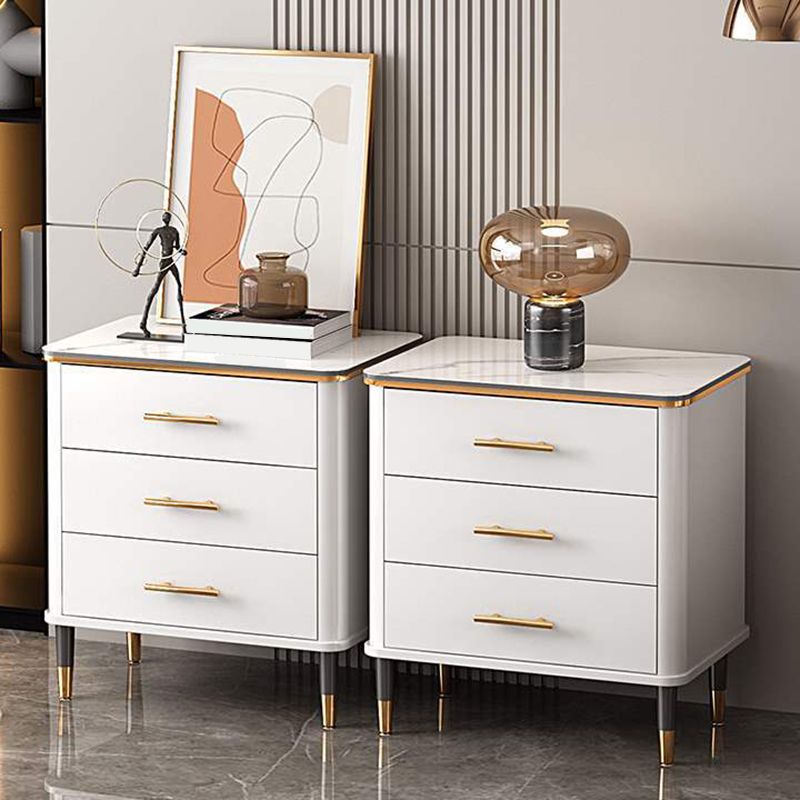 15.74" Wide Wood Accent Chest with Straight Legs Contemporary Chest