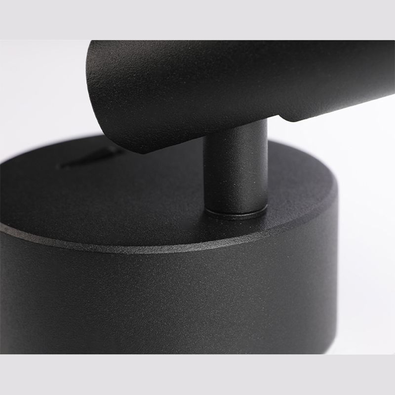 Modern Concise LED Wall Lamp Aluminium Circular Reading Wall Sconce for Bedroom