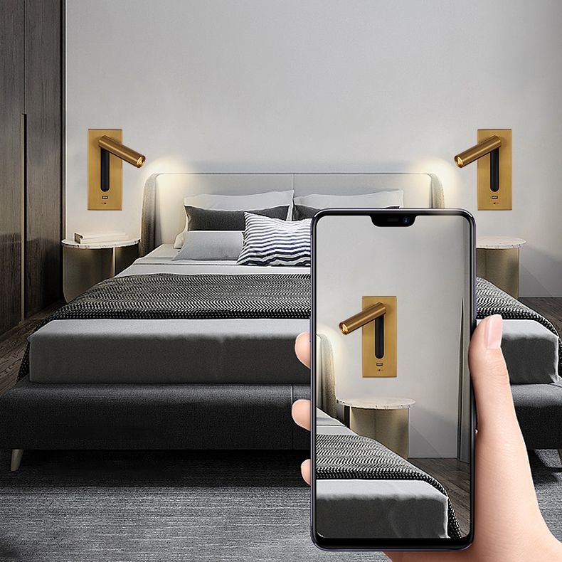 Modern Style Wall Light Creative LED Bedside Reading Lamp for Hotel Bedroom Coffee Shop