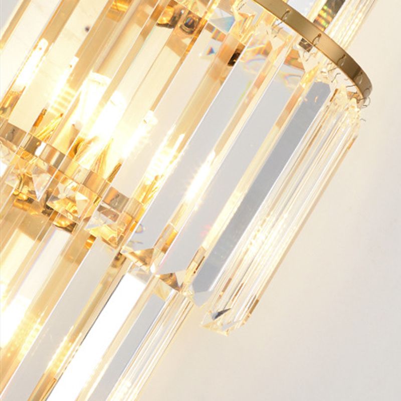 Crimorary Crystal Mur Galce Gold Semiccle Murd Mur Murd Murned pour chambre à coucher