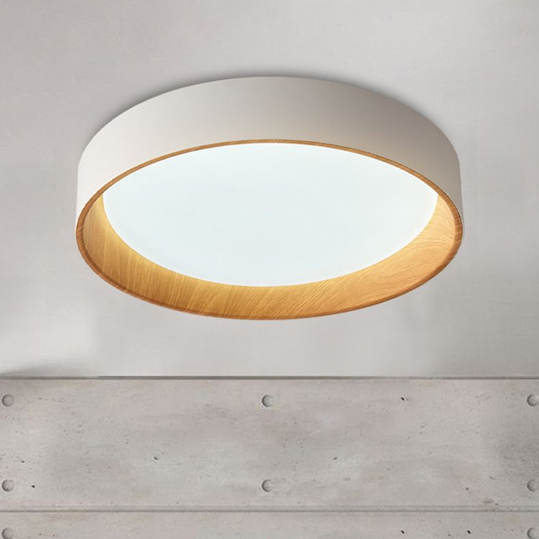 Round Flush Mount Light 1 Light Acrylic Modern Simplicity Flush Mount Spotlight for Bedroom