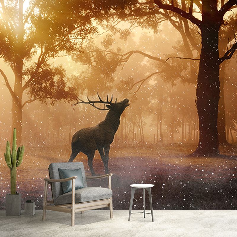Modern Style Wall Mural Wallpaper Animals Bedroom Wall Mural