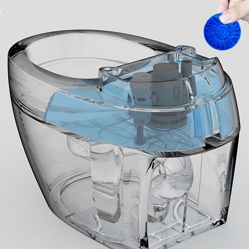 Modern Toilet Bowl Floor Mounted Porcelain All-In-One Urine Toilet