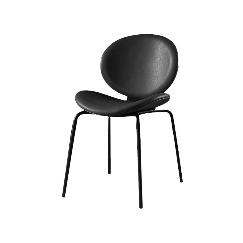 Contemporary Style Side Chair Leather Dining Chair for Dining Room