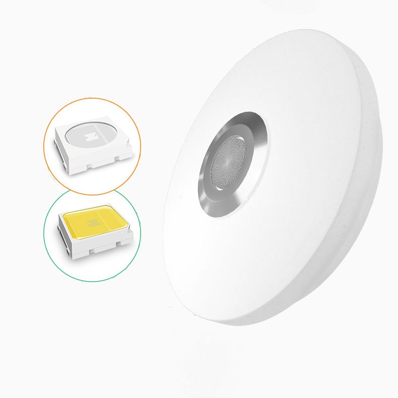 Rotonda Forma Intelligente Soffitto Lampada Moderna Acrilica 1 Luce Scarica per Living Room