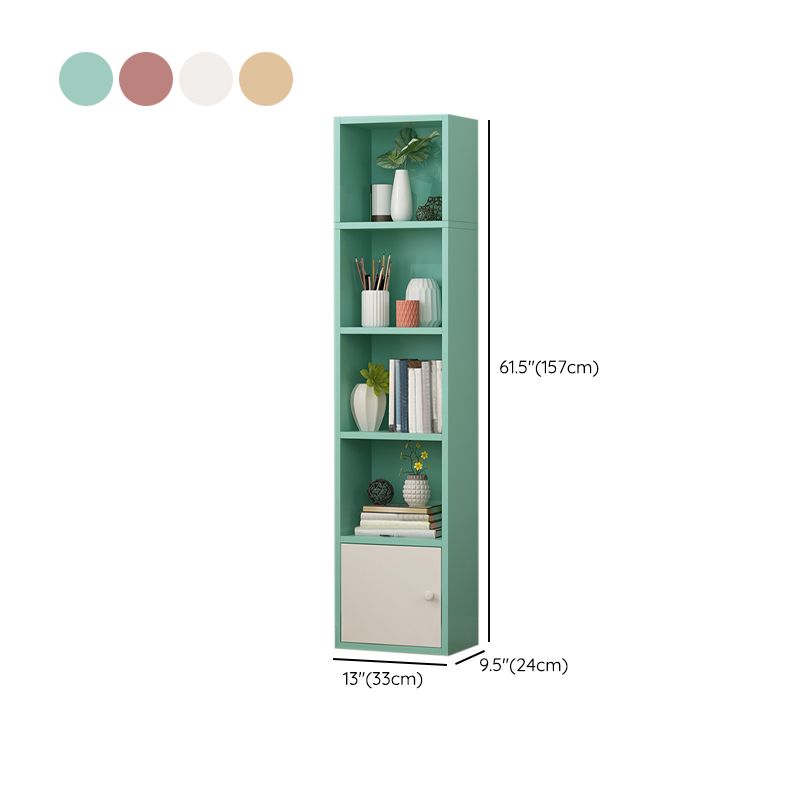 Urban Bookcase Engineered Wood Shelf Bookcase with Shelves for Living Room