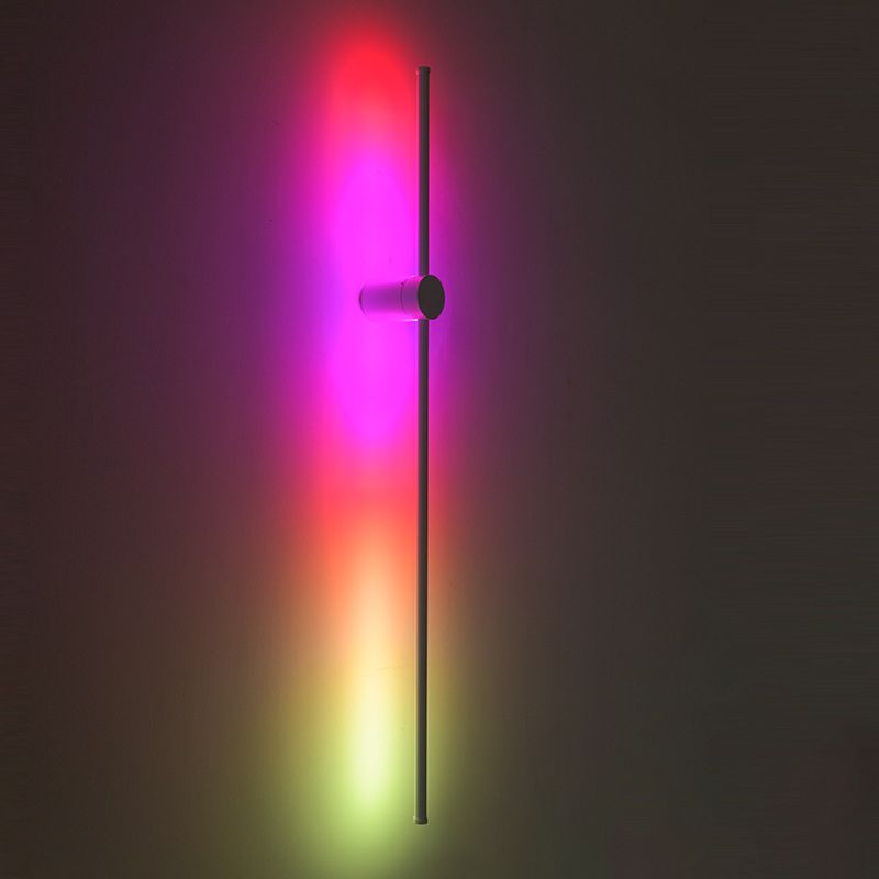 Moderne minimalistische stijl lineaire LED -wand gemonteerd verlichtingsarmatuur aluminium wand sconce verlichting voor woonkamer