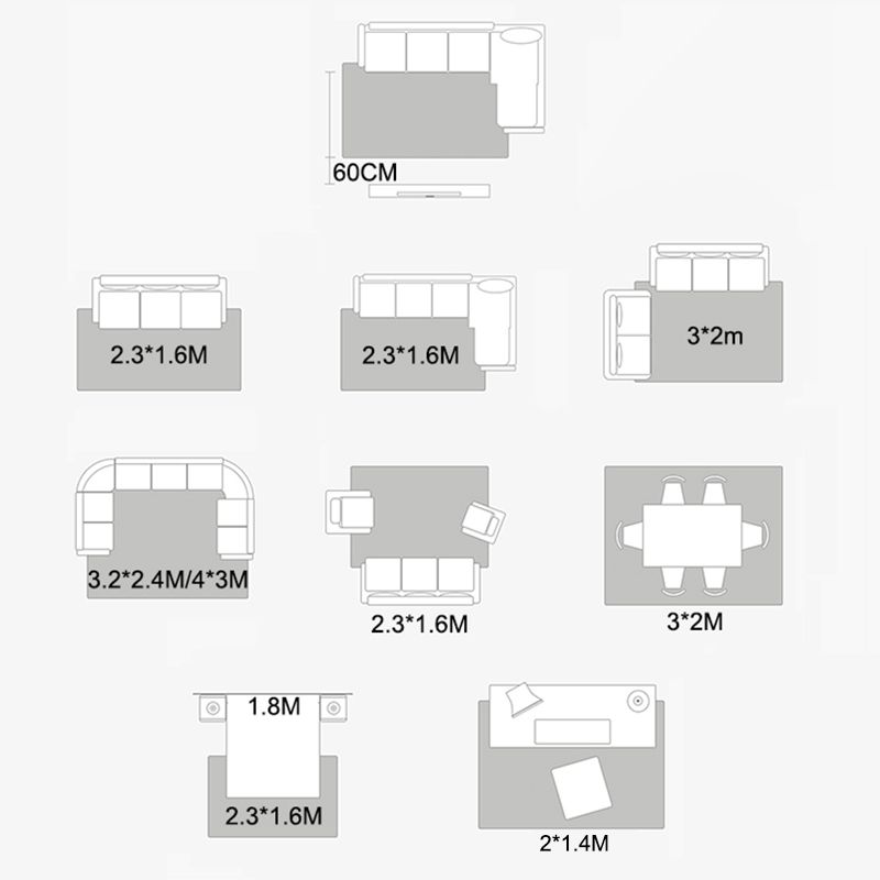 Apricot Tone Simple Area Rug Polyester Irregular Stripe Carpet Non-Slip Backing Rug for Home Decor