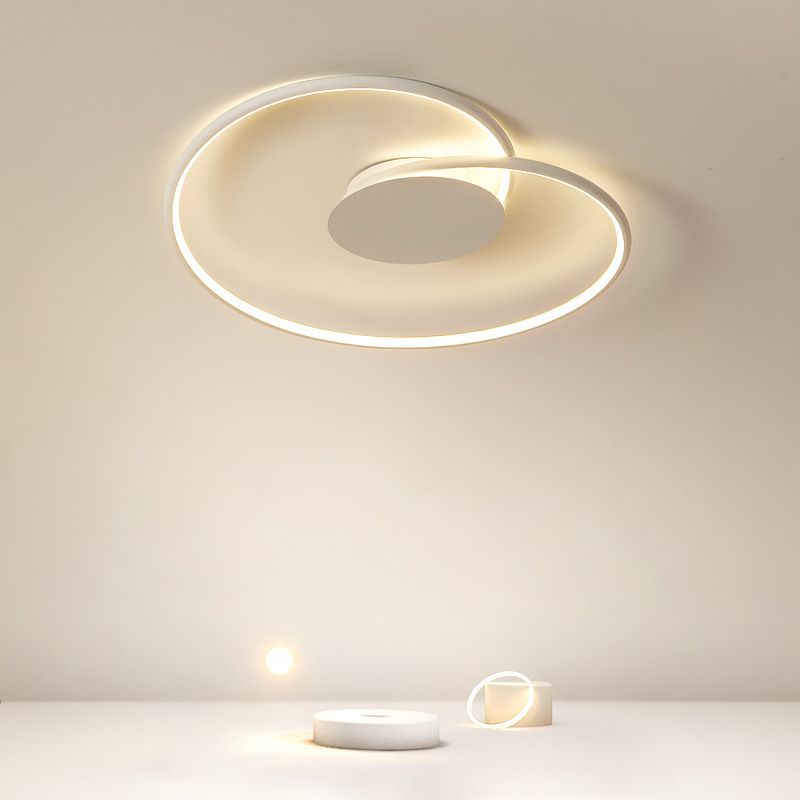 Metal Ceiling Mount Light Fixture Nordic Style LED Flush Mount Ceiling Light