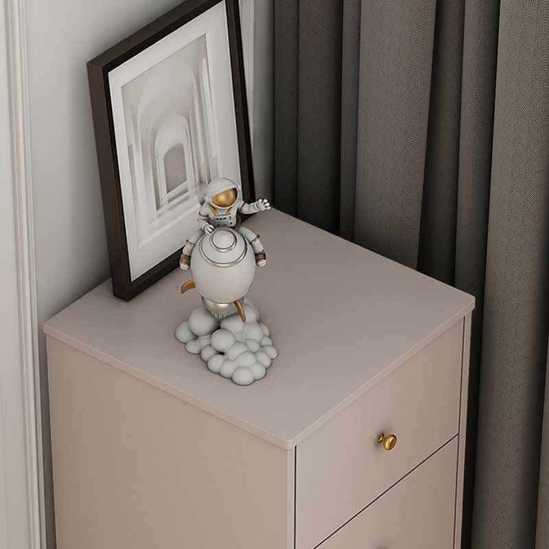 Contemporary Style Engineer Wood Dresser Vertical Bedroom Lingerie Chest with Drawer