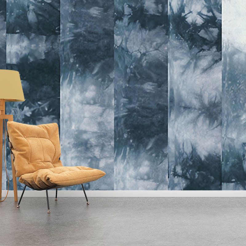 Illustration Watercolors of Stripe Mural Extra Large Wall Covering for Living Room, Made to Measure