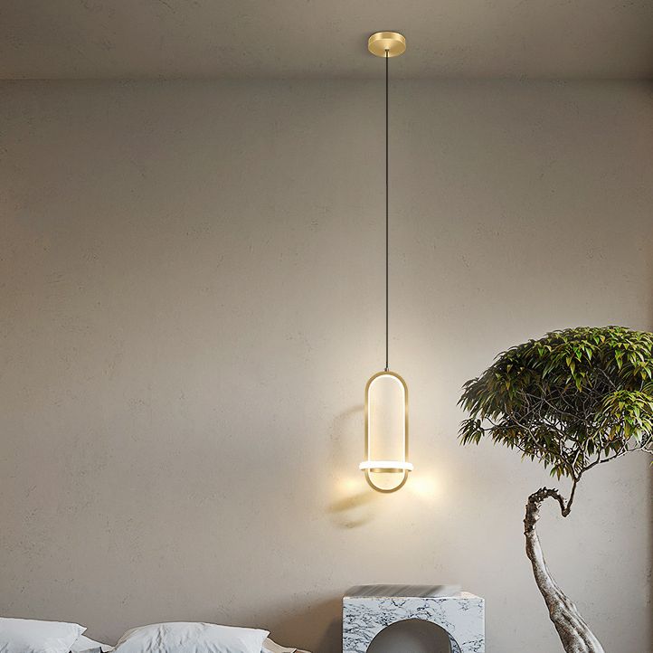 Style moderne forme linéaire lumières suspendues en métal luminaires suspendus