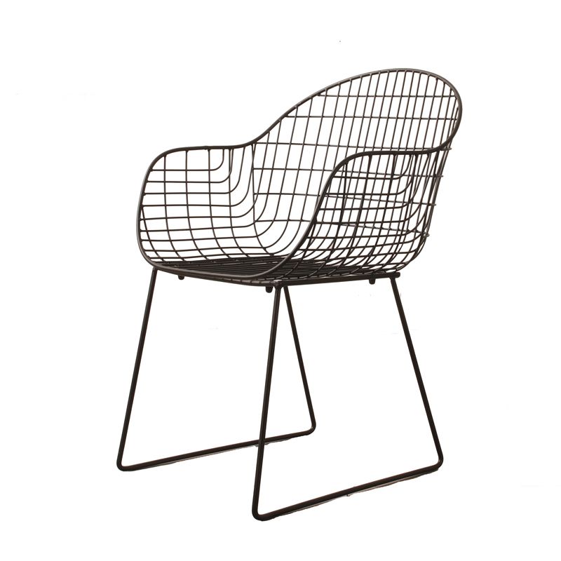 El cuero moderno de la PU que cena el metal de las sillas cena los sillones para el uso del restaurante