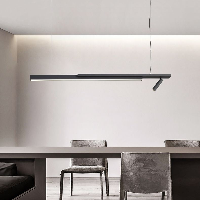 Accesorios de iluminación de lámpara de iluminación lineal de metal lineal lámpara de iluminación moderna