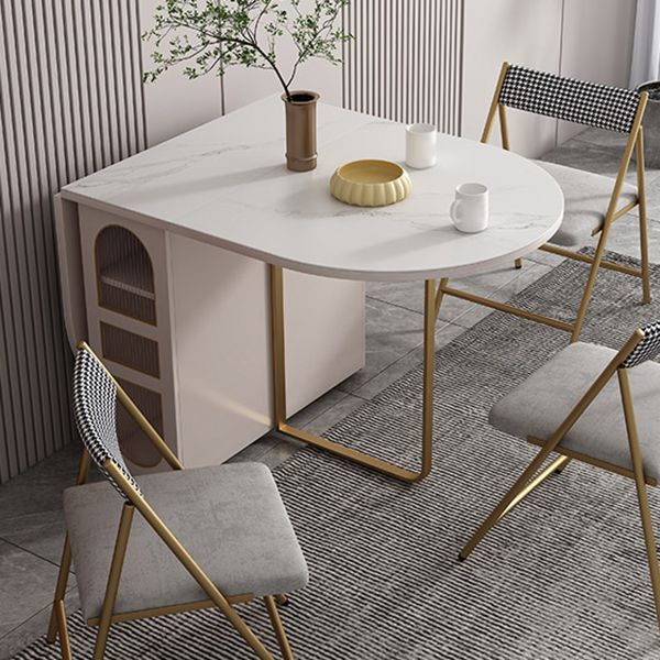 Simplicity Style Dinner Table Trestle Base Folding Furniture,59"L x 31.5"W x 29.5"H