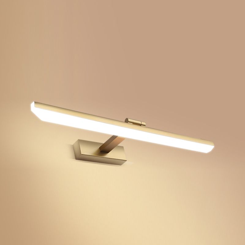 MODERNA SEMPLICE SEMPRE SPECCHIO LIGHT LAMPARE LAMPAGGIO LED METALE NORME PER BAGNI