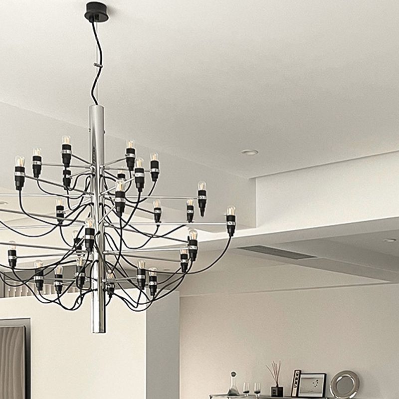 Style moderne suspendu en métal Spoutnik Pendant Light pour le salon