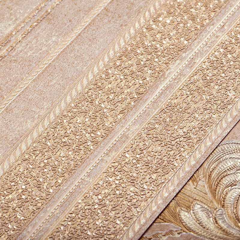 Modern streepbehangrol non-woven vochtbestendig pastelkleurige muurdecoratie voor thuis
