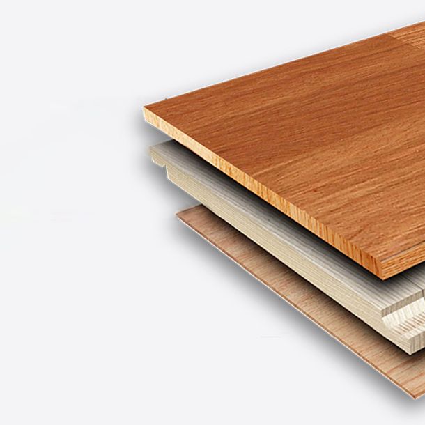 Traditional 15mm Thickness Laminate Plank Flooring Mildew Resistant Click-Lock Laminate