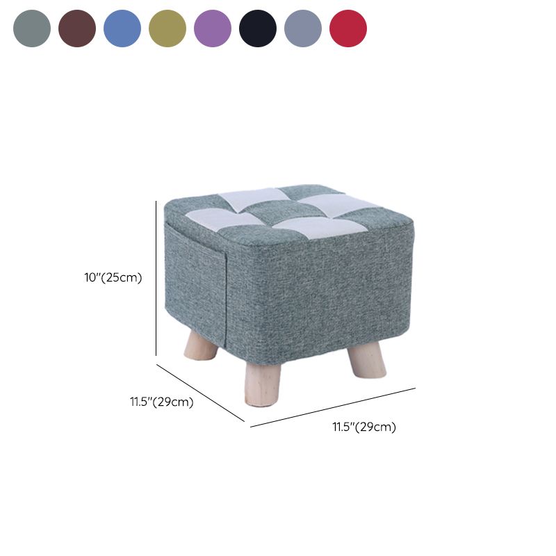 Red Modern Standard Plaid Pattern Trea Resistant for Living Room