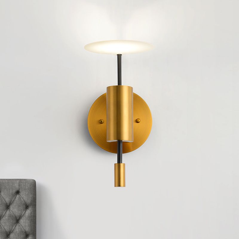 Light a parete a parete in ottone Light Postmodern 1-Bulb Metal LECCE LAMPCE CON TOP TOP
