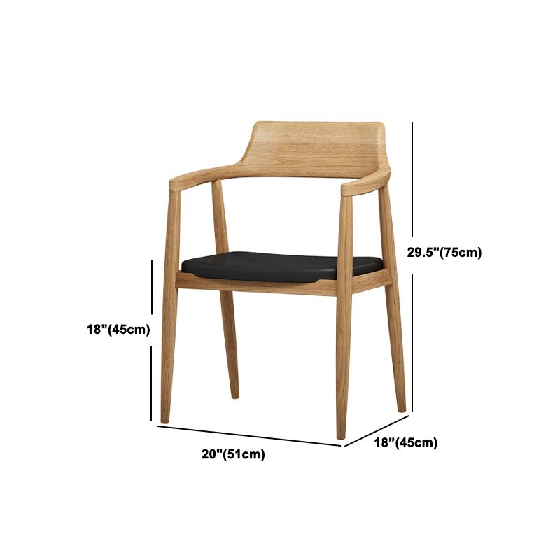 Modern Dining Set Solid Wood 1/2/4/5 Pieces Dining Furniture for Indoor