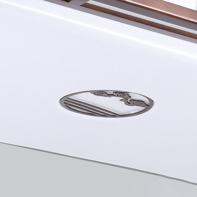 Modern Flushmount Ceiling Lamp 1-Light Living Room Flush Mount Light Fixture with Acrylic Shade