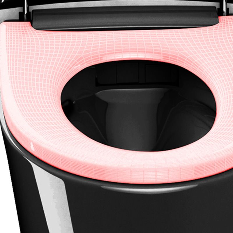 Elongated Dryer Floor Mount Bidet Heated Seat Floor Standing Bidet