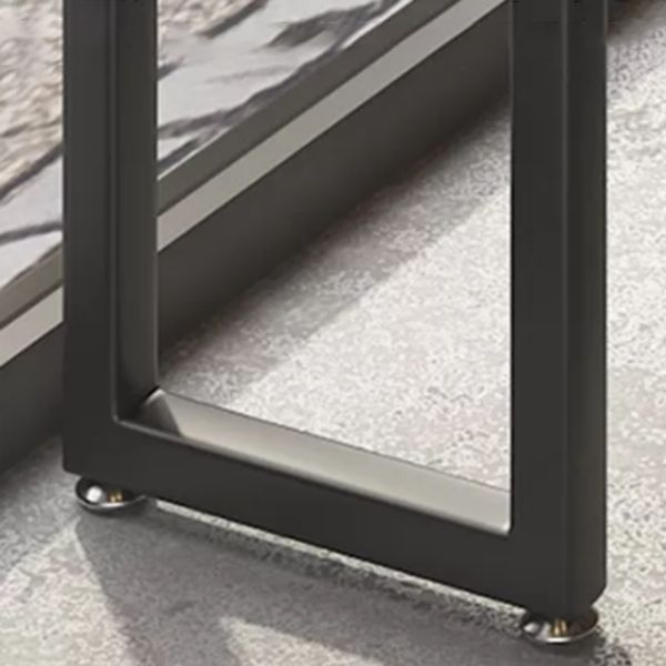 Modern 1/7 Pieces Bar Table Set Rectangle Wood Counter Table with Stools