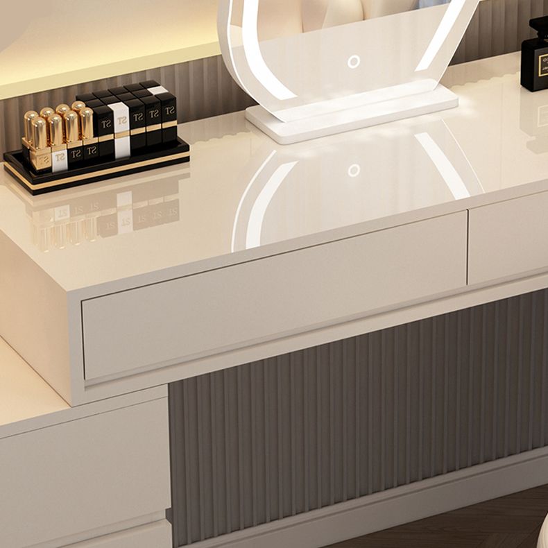 Contemporary Simple Vanity Make up Dressing Table with Storage Drawers