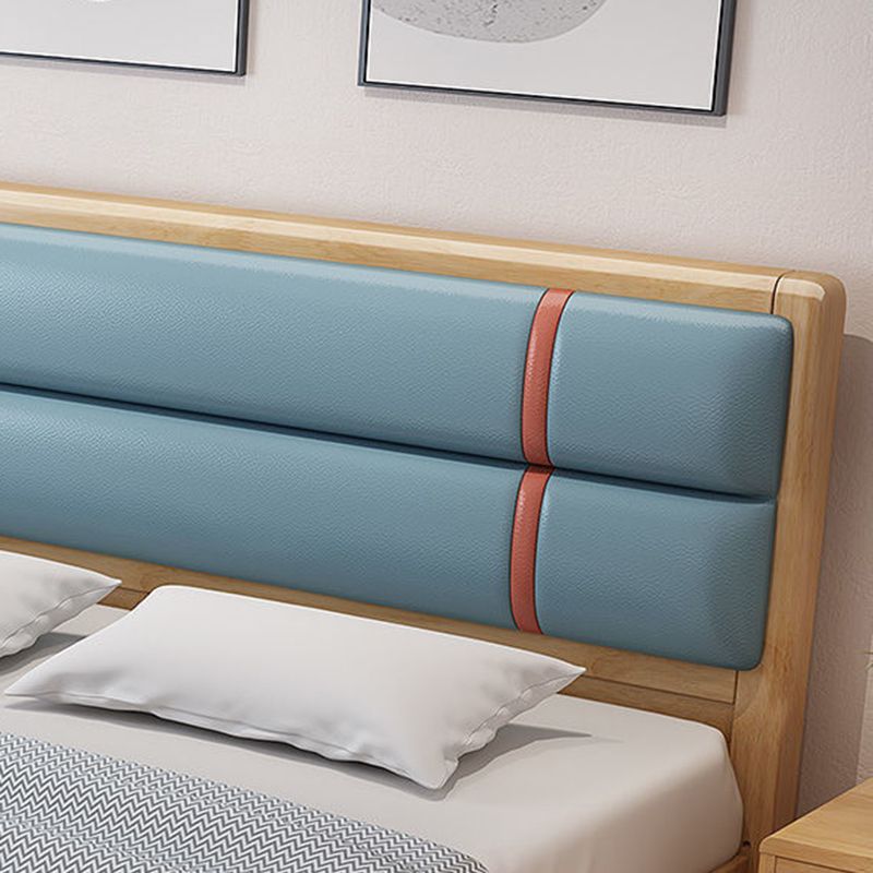 41.33" Tall Contemporary Wooden Rectangular Headboard Standard Bed