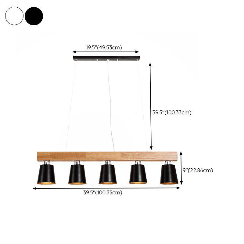 Unique Shape Hanging Ceiling Light Modern Pendant Lighting Fixtures for Dining Room