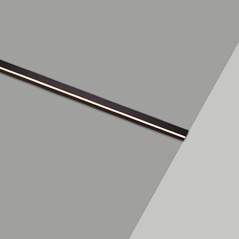 Modern Simplicity LED Wall Lamp Linear Acrylic Wall Light in Black