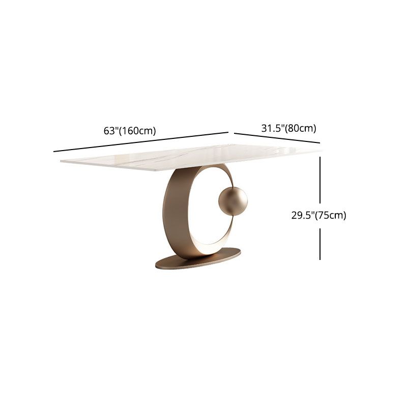 1/3/4/6/7 Pieces Table Furniture Set Sintered Stone Dining Room Set