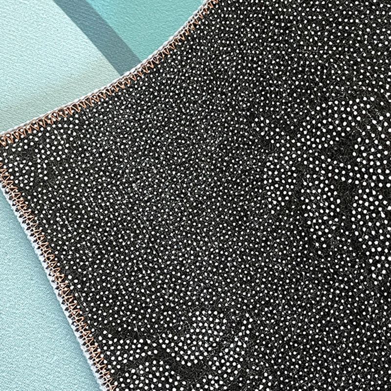 Tapis de tapis clair en polyester tapis de tapis moquette de teinture pour la décoration intérieure