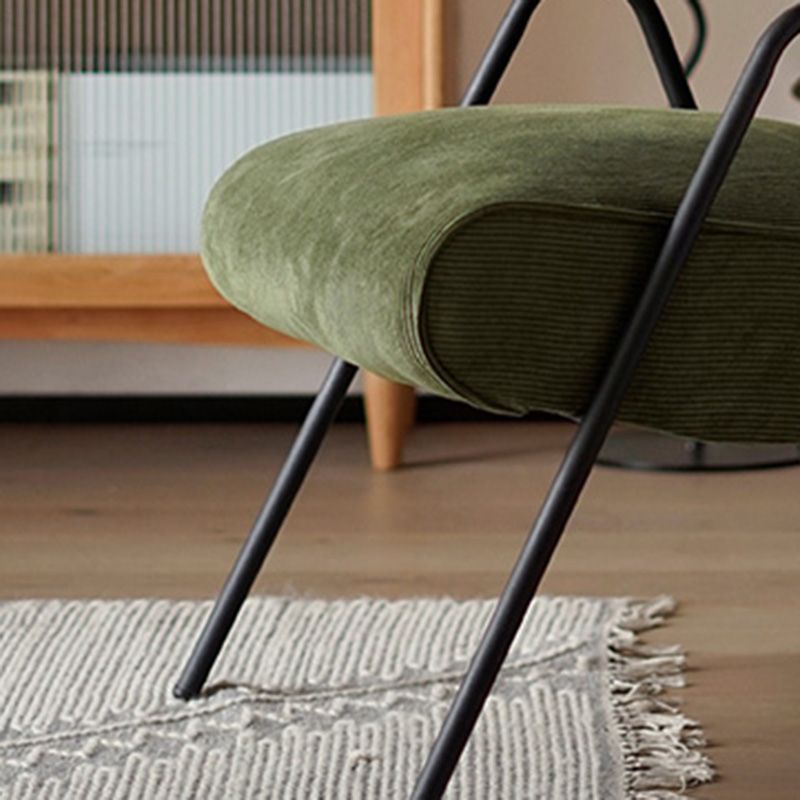 Mid-Century Modern Arm Chair Living Room Arms Included Square Arms Accent Chair