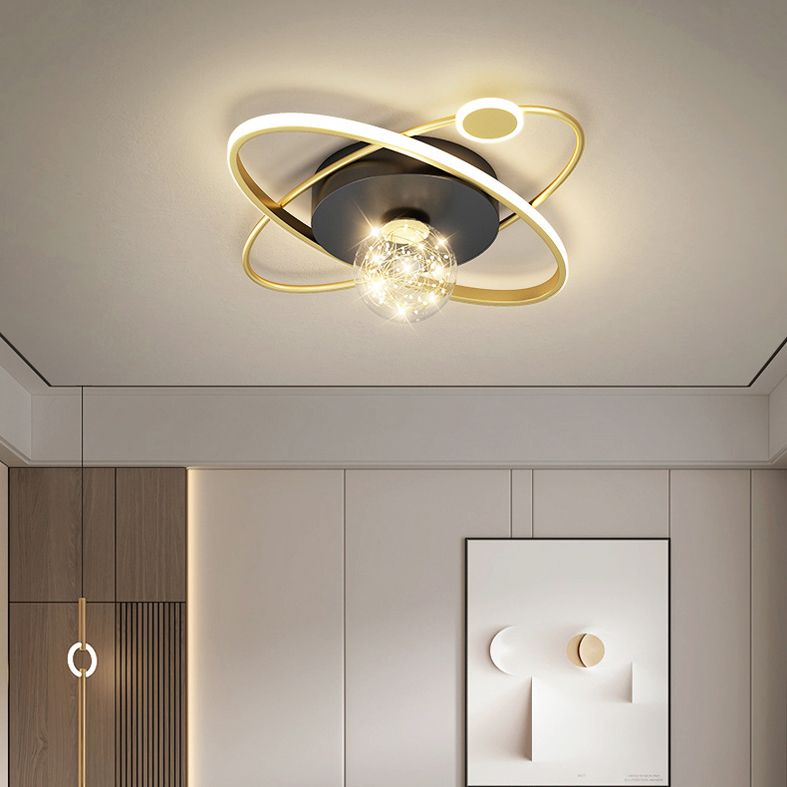 Lámpara de techo incorporada Lámpara LED creativa lámpara de dormitorio lámpara de restaurante