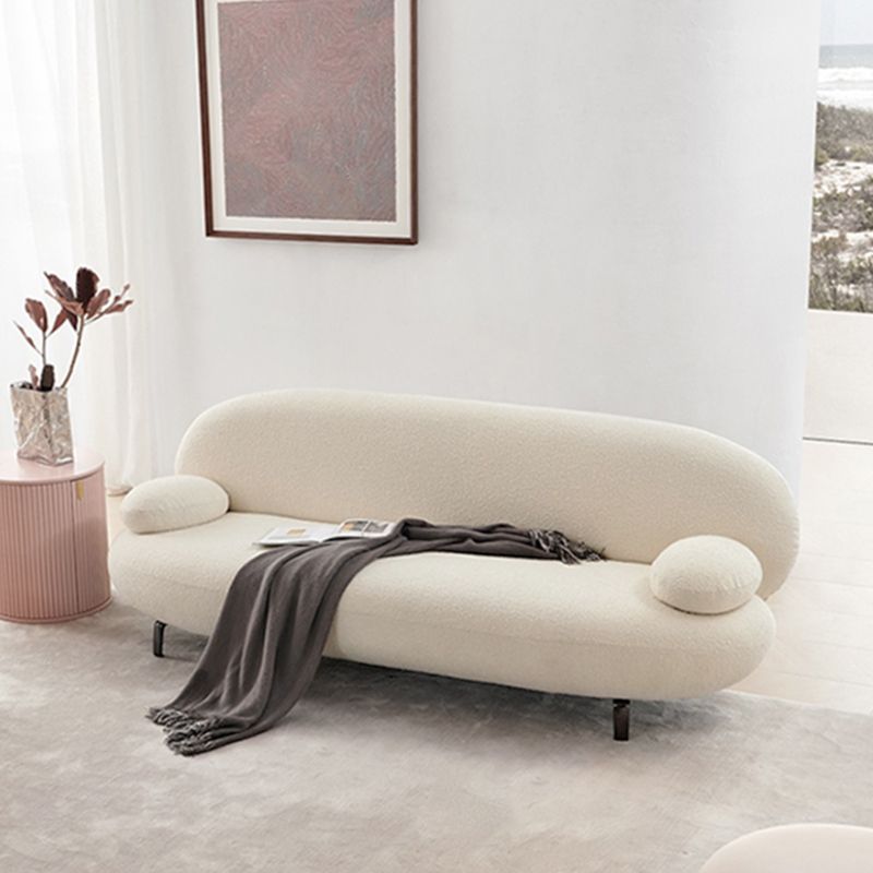 39.53 inch High Contemporary Sofa Recessed Arm Standard Sofa