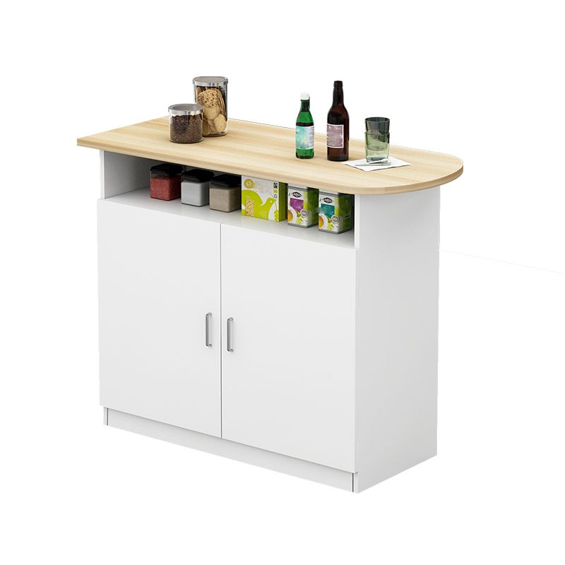 Contemporary Style Specialty Wood Bar Height Pub Table for Kitchen