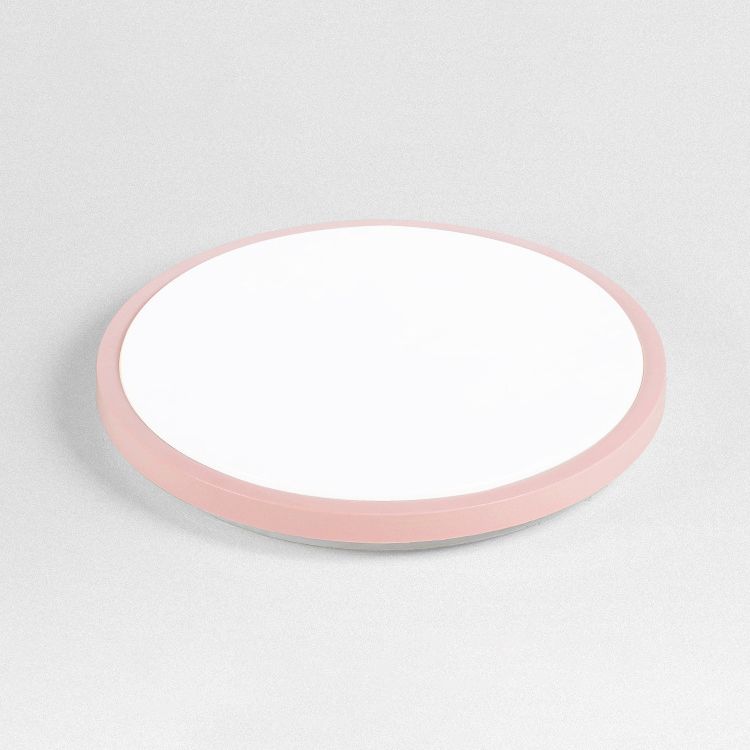 Abat-jour rond en acrylique encastré, lumière moderne nordique Macarons Style1 tête encastrée