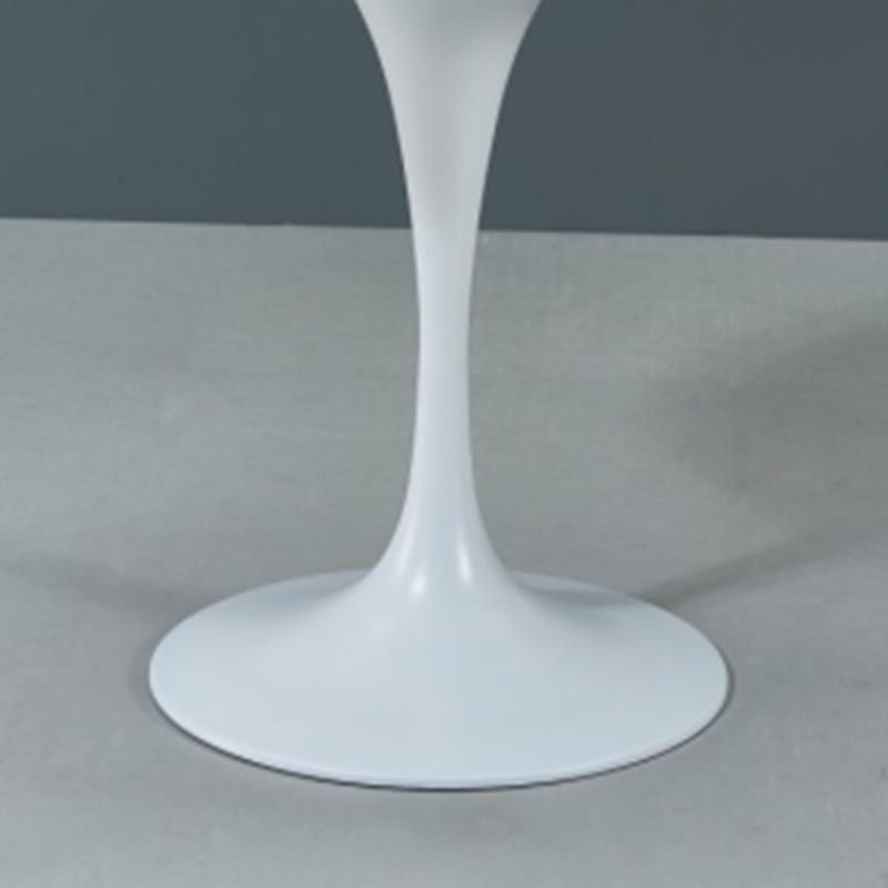 Modern Round Top Dinette Table Metal Base Dining Table for Restaurant