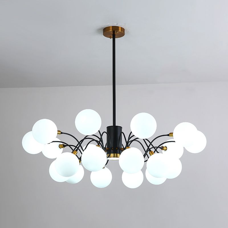 Modern Pendant Lighting Circular Chandelier Chandelier Light Fixtures Glass Chandelier