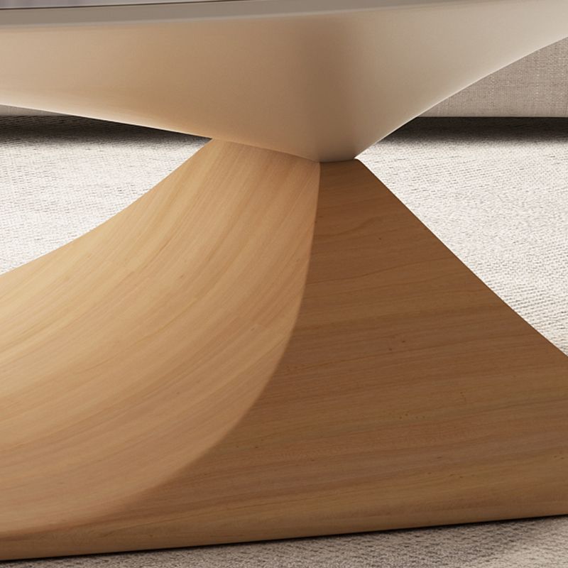 Slate Top Coffee Cocktail Table Abstract Coffee or End Table