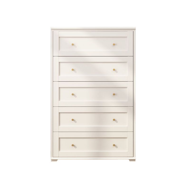 Modern Horizontal Double Dresser Birch Wood Storage Dresser for Bedroom